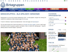 Tablet Screenshot of birkegruppen.dk